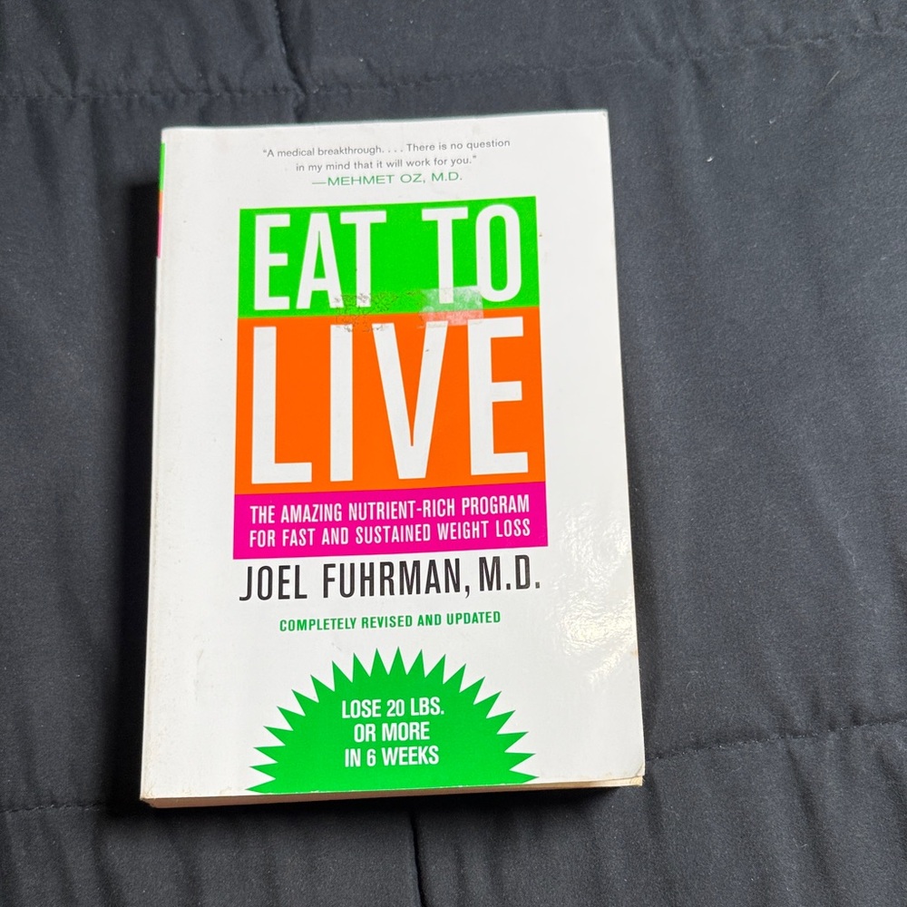 Eat to Live Book by Joel Fuhrman